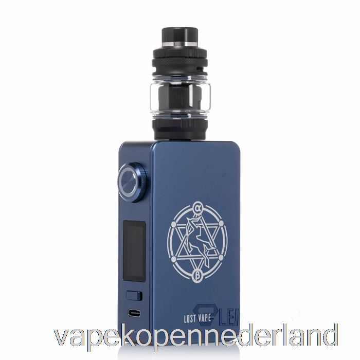 Elektronische Sigaret Vape Verloren Vape Centaurus M200 Starterkit Middernachtblauw